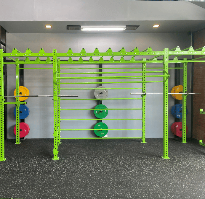 calisthenics room in the wall fitness studio